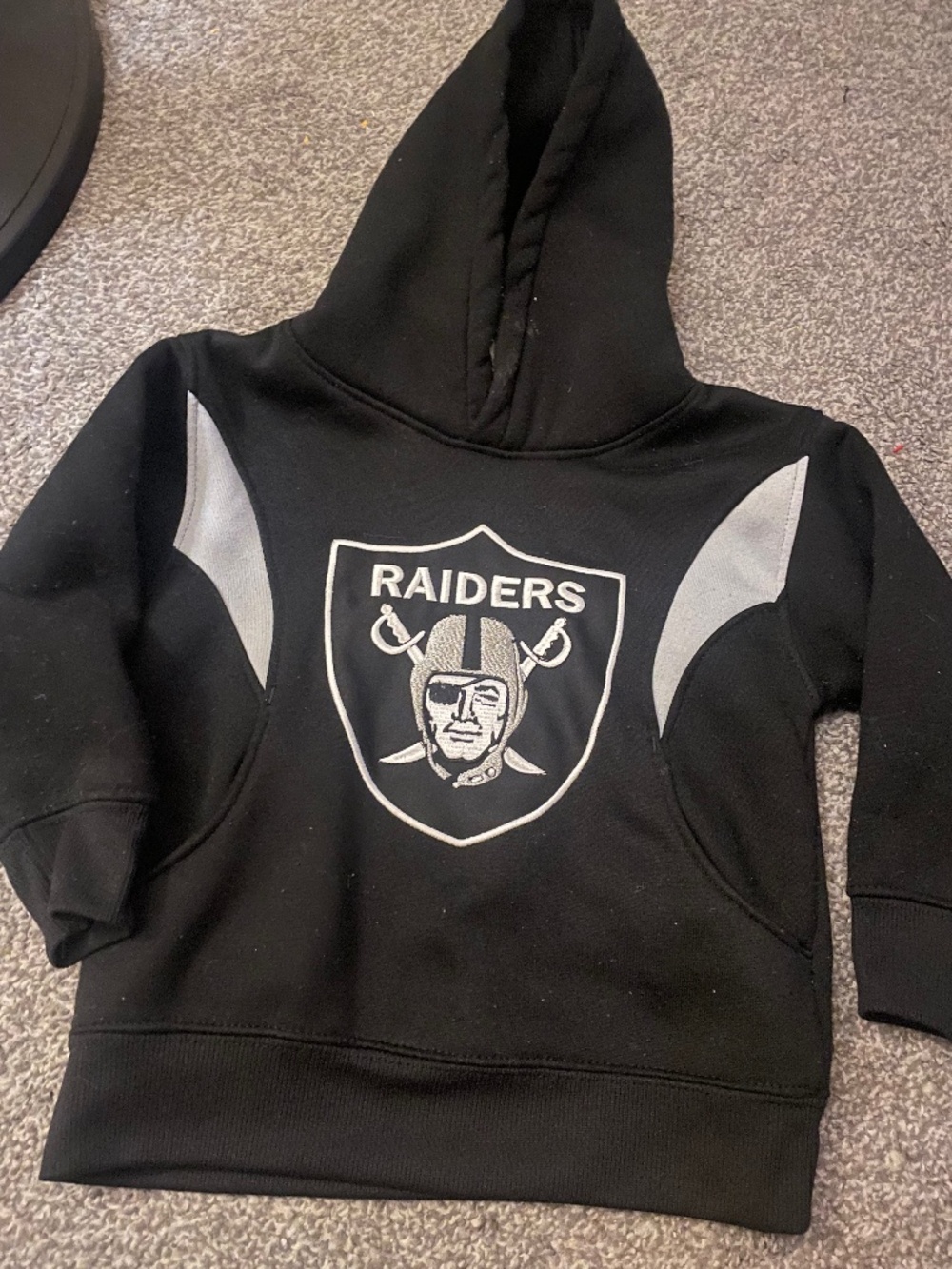 Raiders toddler hoodie